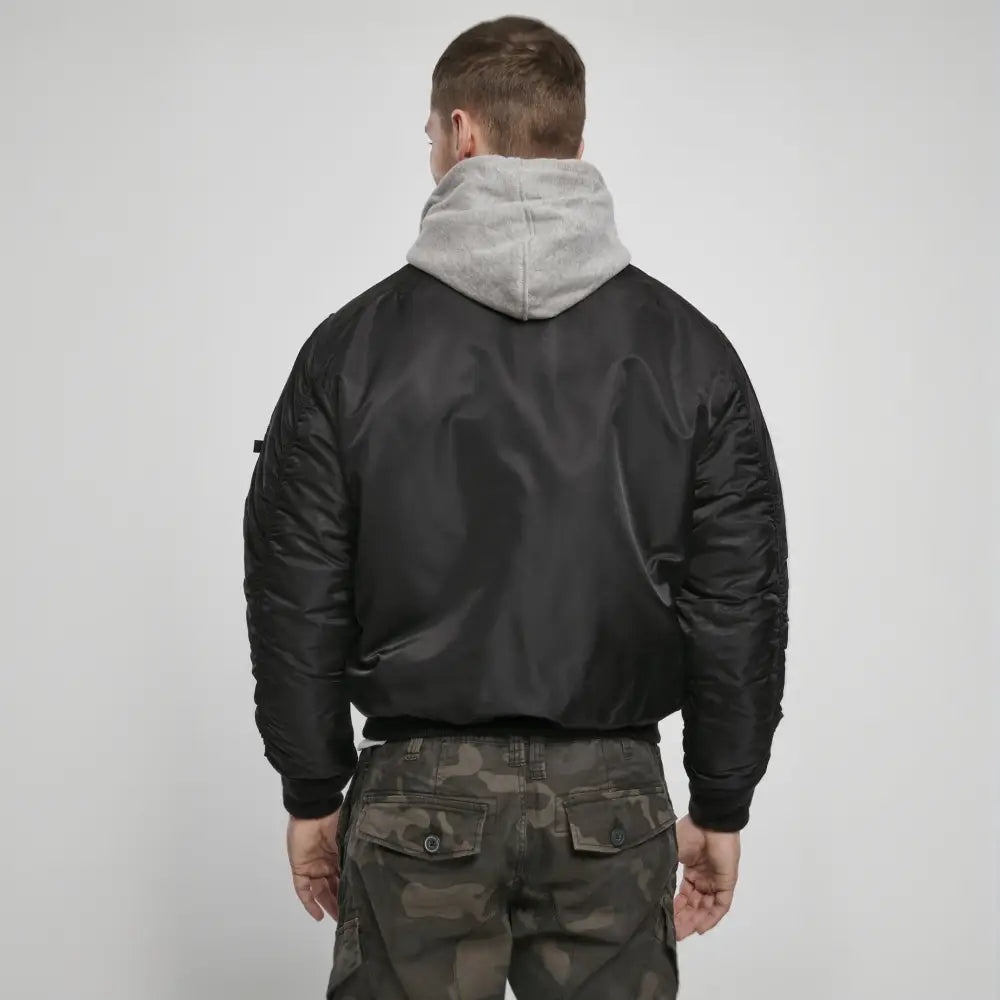 Hooded Ma1 Bomber Jacket Winter - Brandit