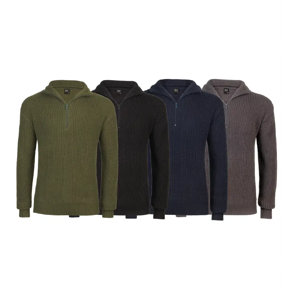 Marine Pullover Troyer Sweater - Brandit