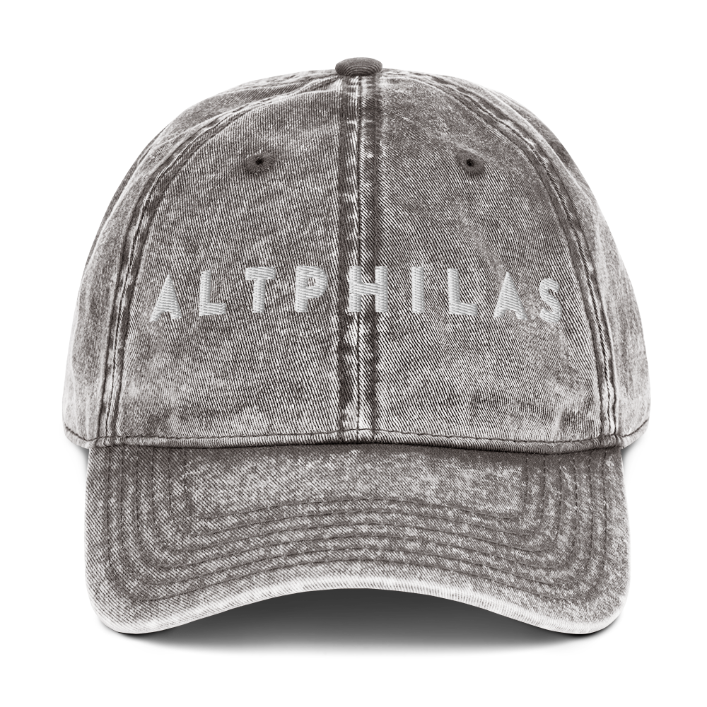 Altphilas Vintage Cotton Twill Cap